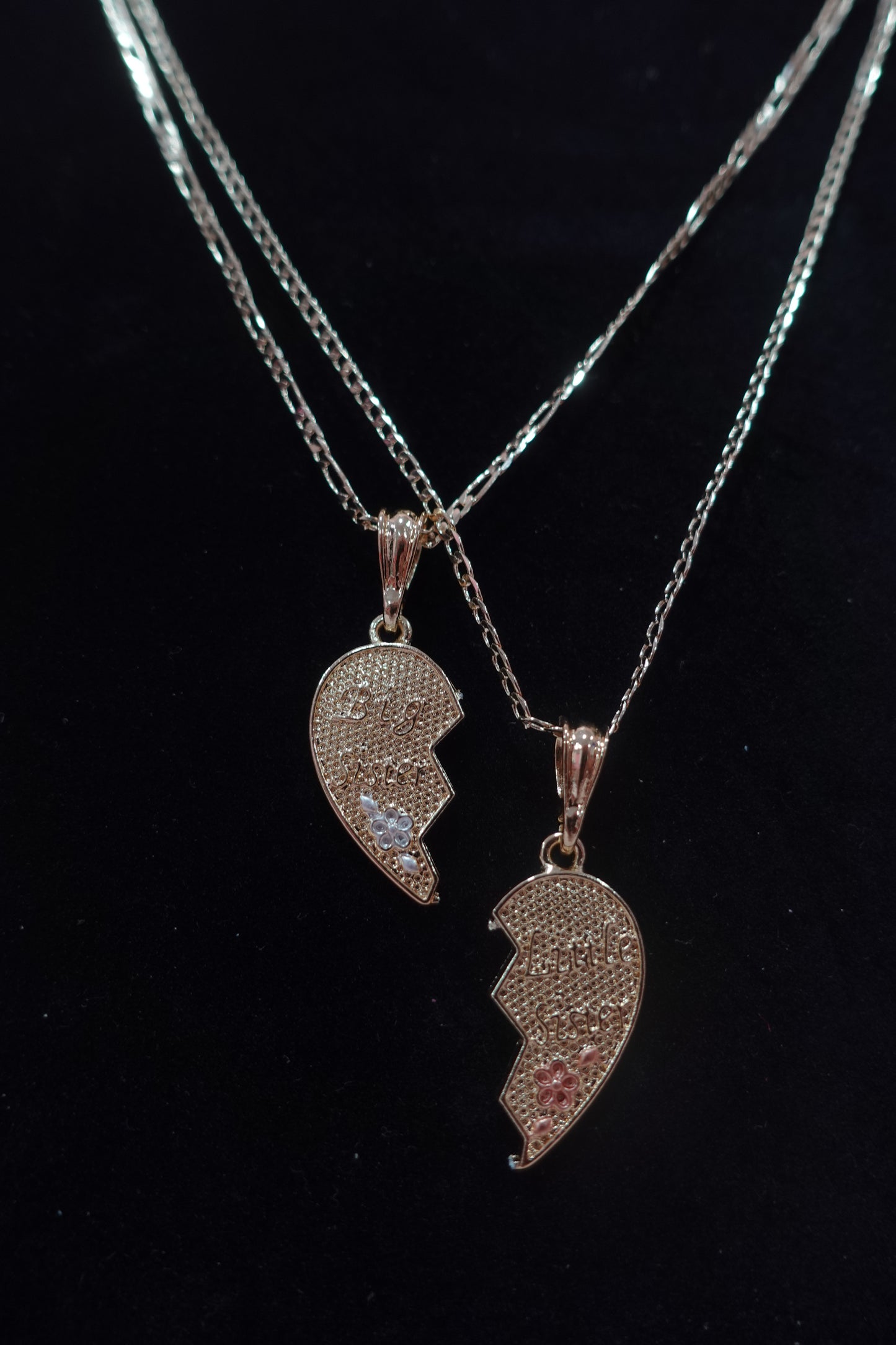 (BH-5) Breakable Heart Necklaces - Sisters