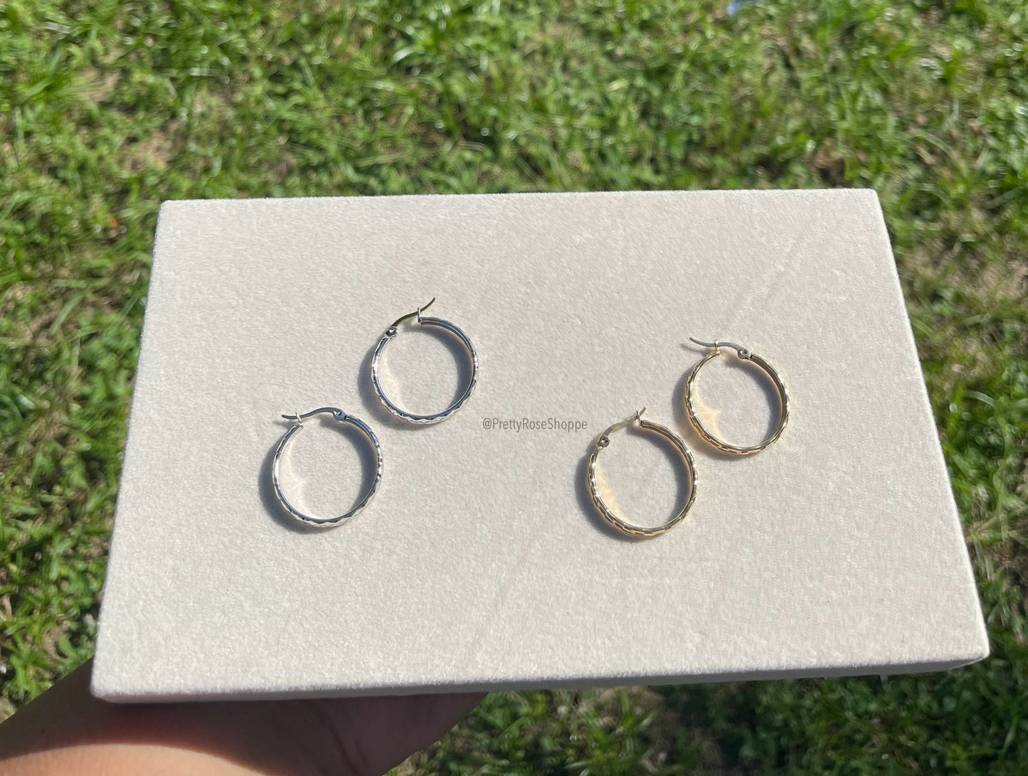 Style T Stainless Steel Hoops