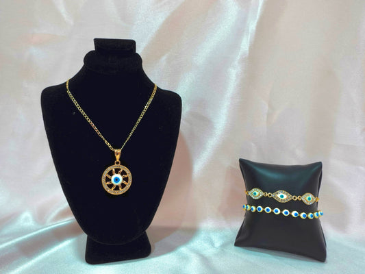 S31 -Earring, Necklace & Bracelet Set