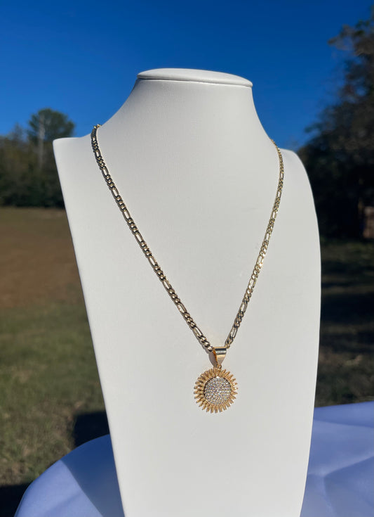 P6 - Diamond Sun Necklace