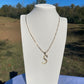 P61 - Thin Initial Necklace - S