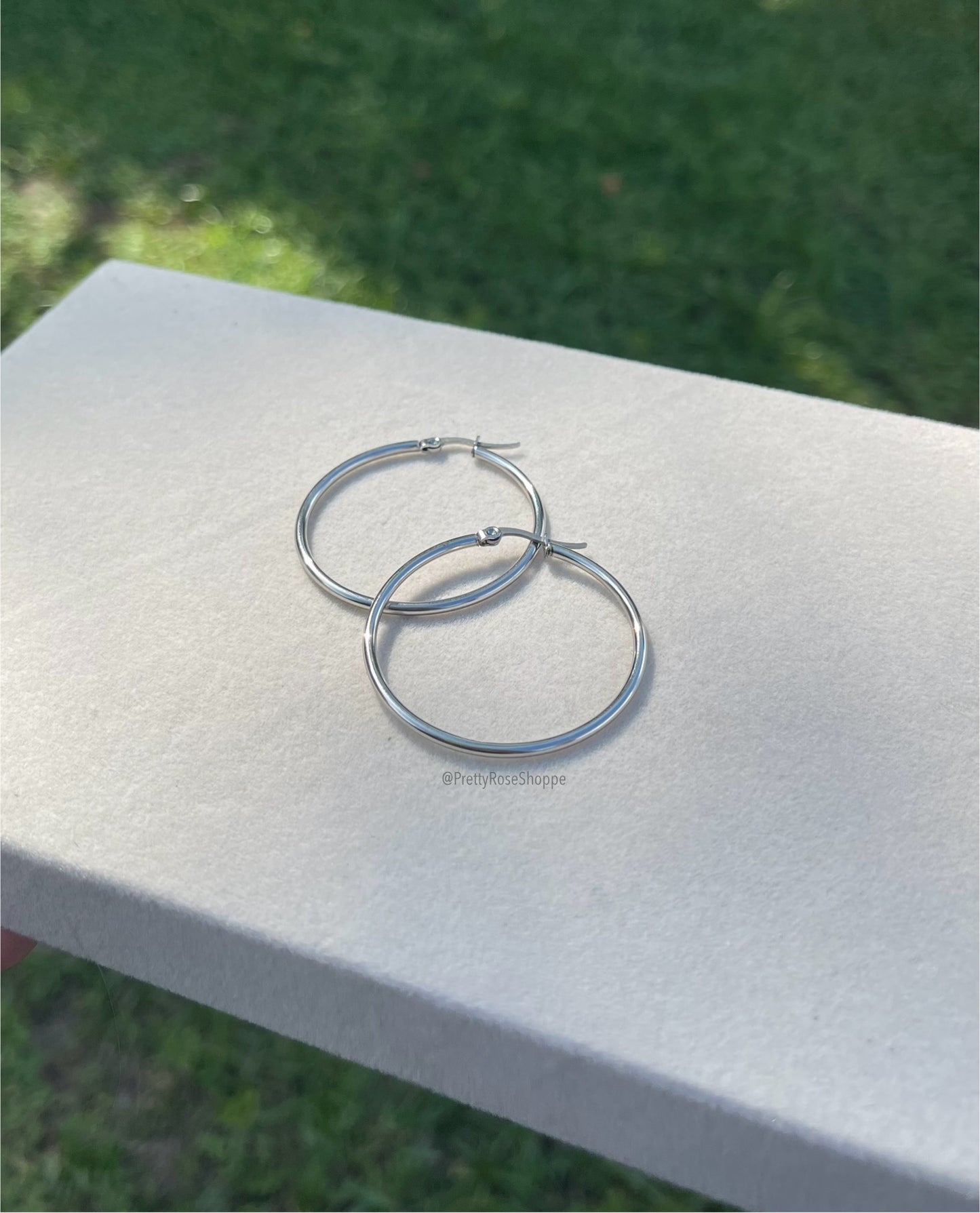 Straight Stainless Steel Hoops