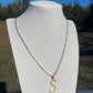 P61 - Thin Initial Necklace - S