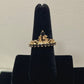 Black Quinceanera Crown Ring