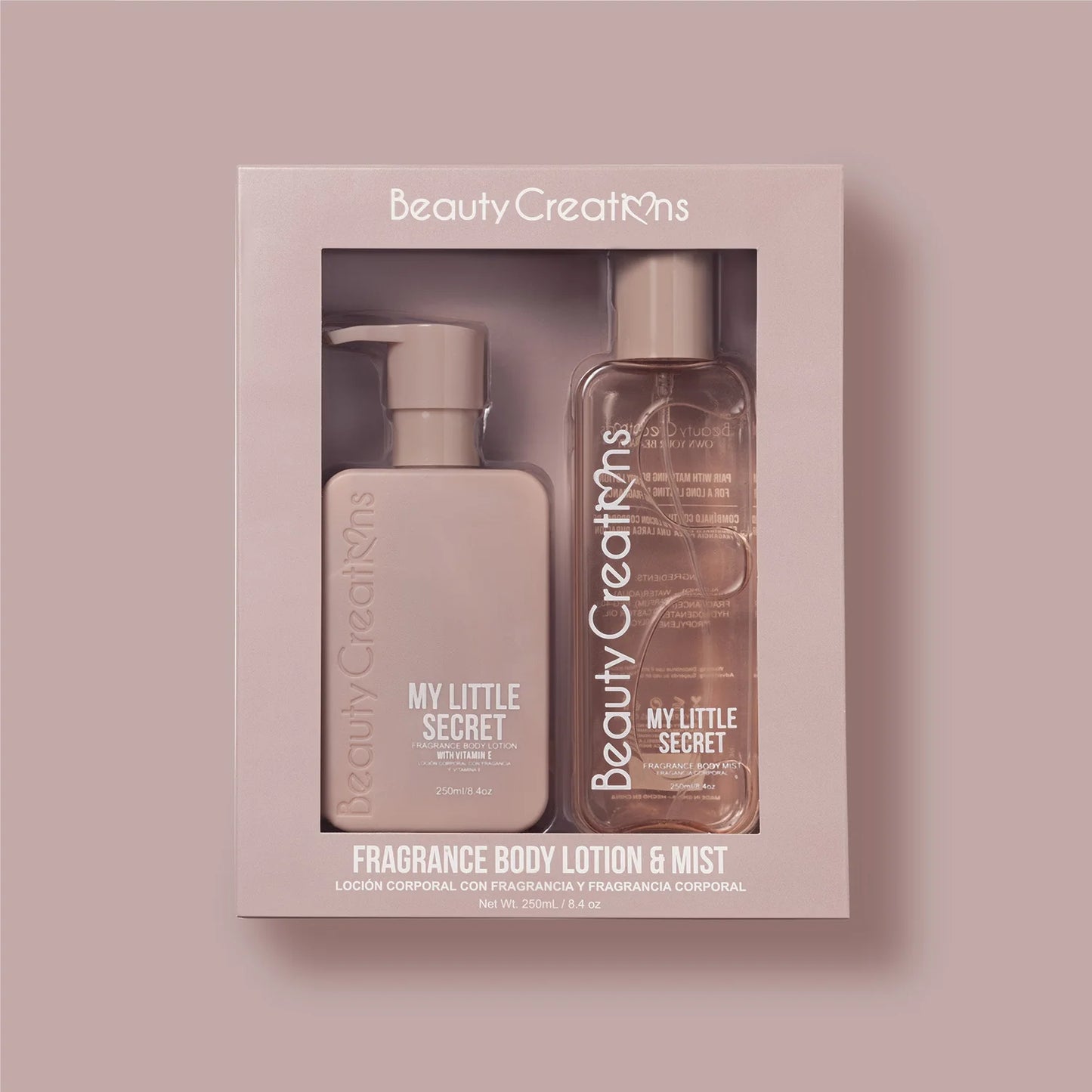 Beauty Creations Lotion & Mist Set