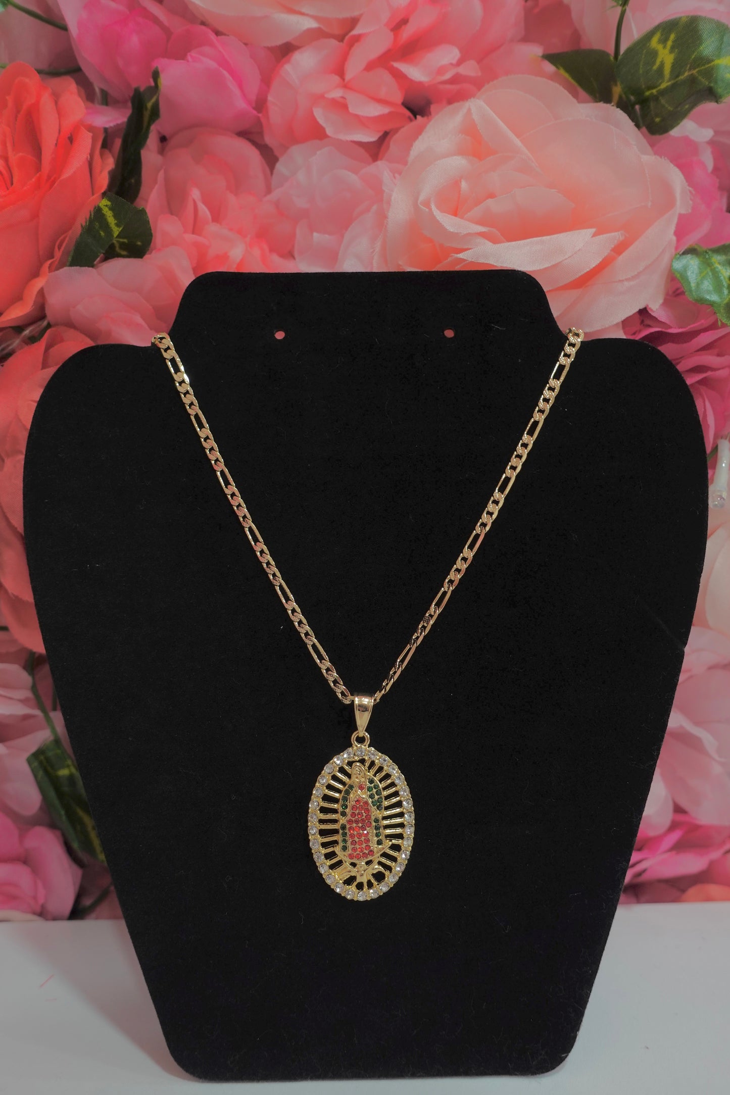 P84 - Diamond Guadalupe Necklace