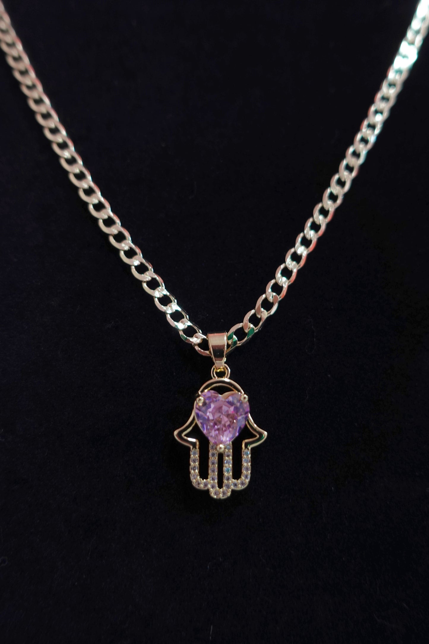 P35 - Hamsa Hand Necklace