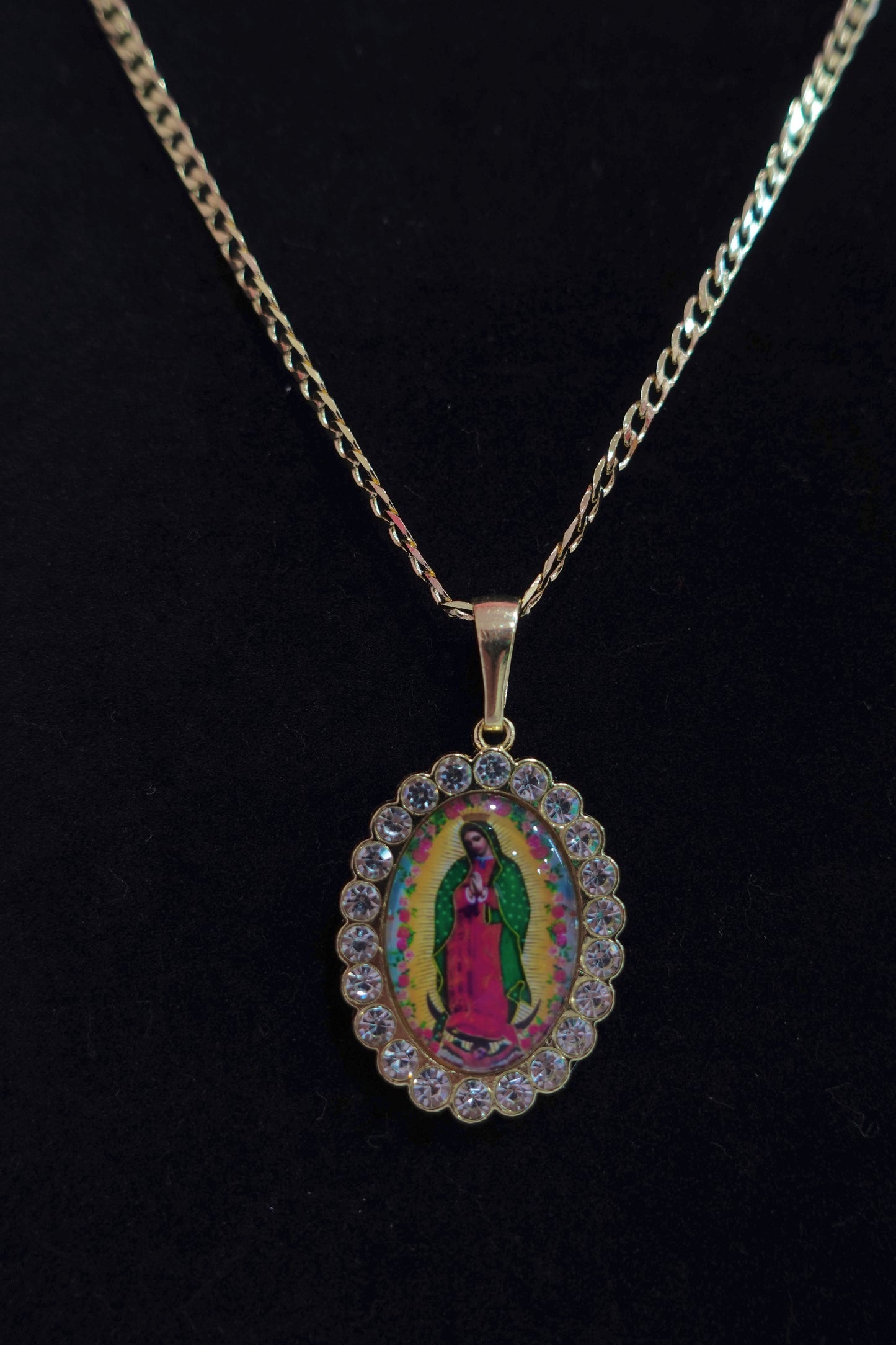 P19 - Guadalupe Image Necklace