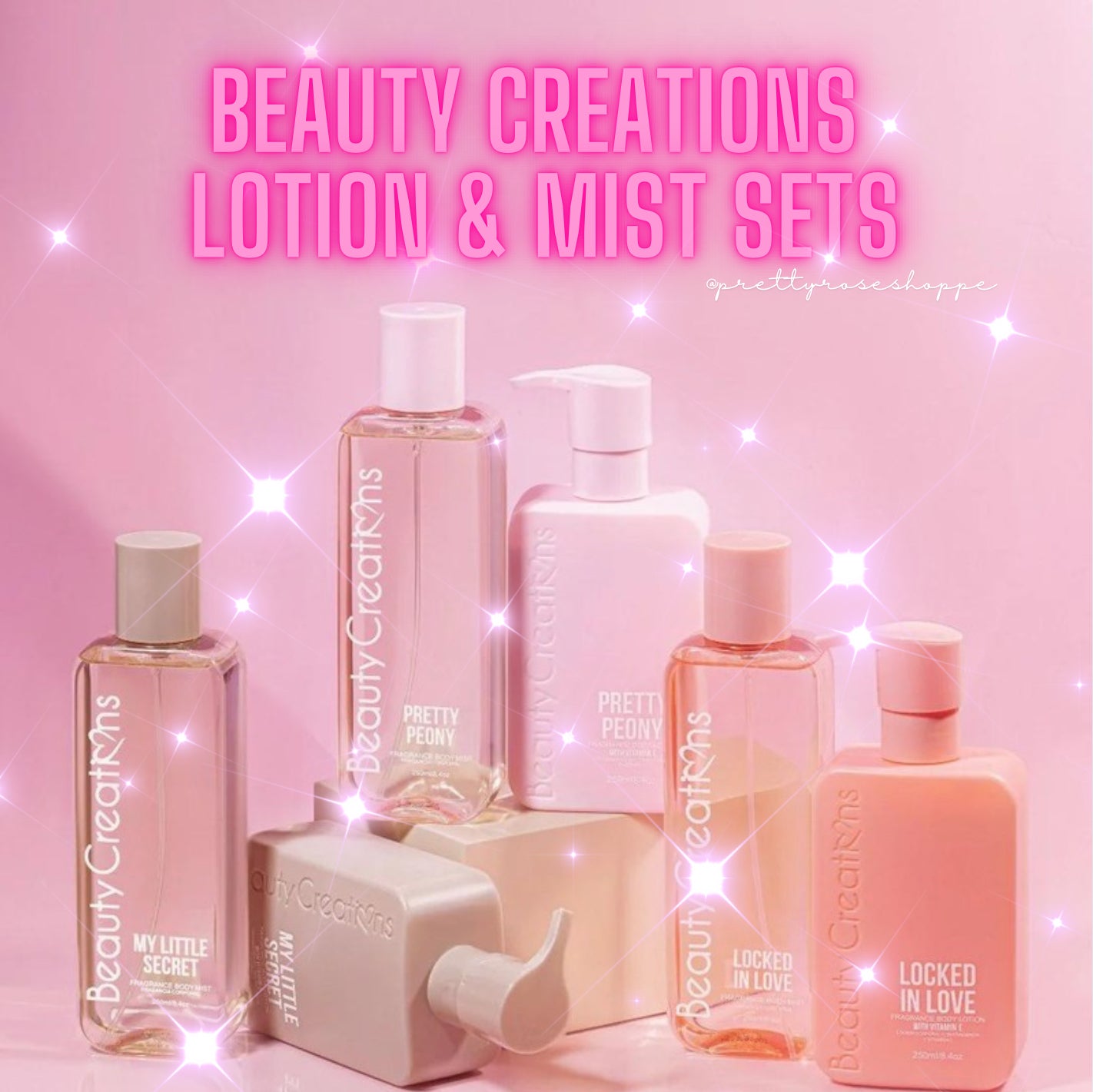 Beauty Creations Lotion & Mist Set