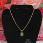 P81 - Green Diamond Guadalupe Necklace