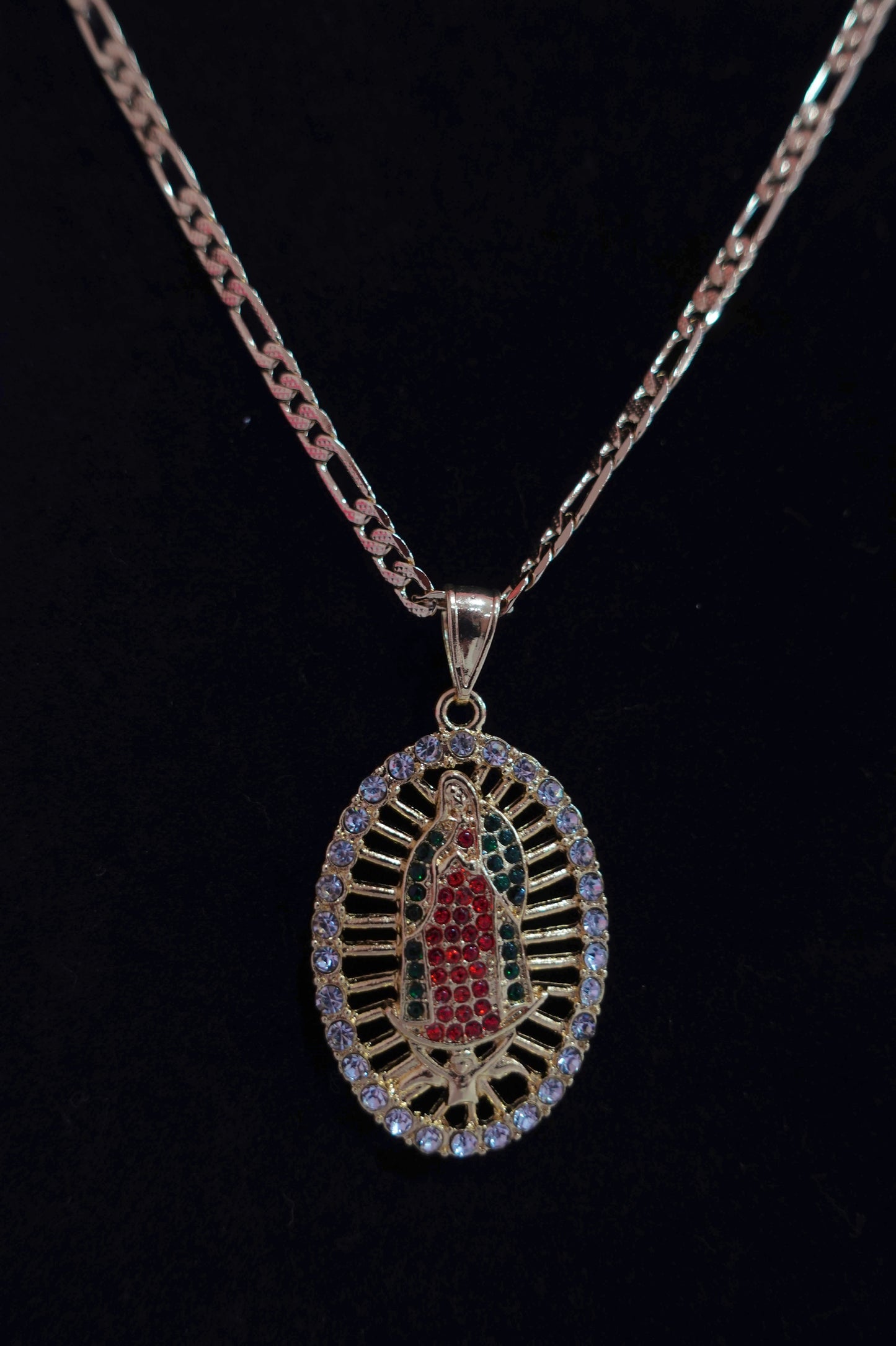 P84 - Diamond Guadalupe Necklace