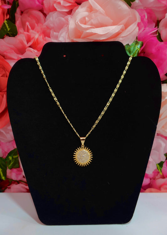 P6 - Diamond Sun Necklace