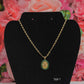 P81 - Green Diamond Guadalupe Necklace